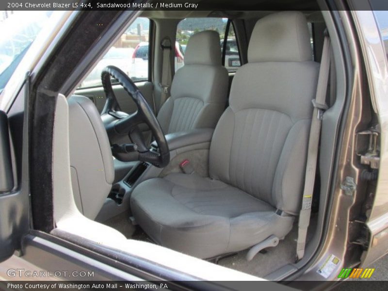 Sandalwood Metallic / Medium Gray 2004 Chevrolet Blazer LS 4x4