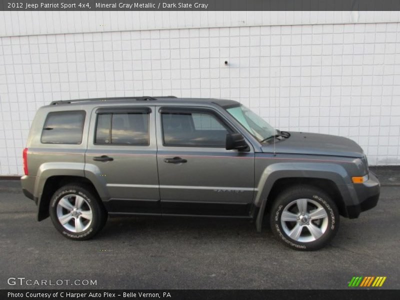 Mineral Gray Metallic / Dark Slate Gray 2012 Jeep Patriot Sport 4x4
