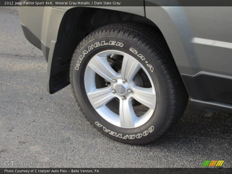 Mineral Gray Metallic / Dark Slate Gray 2012 Jeep Patriot Sport 4x4
