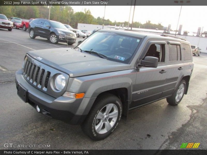 Mineral Gray Metallic / Dark Slate Gray 2012 Jeep Patriot Sport 4x4