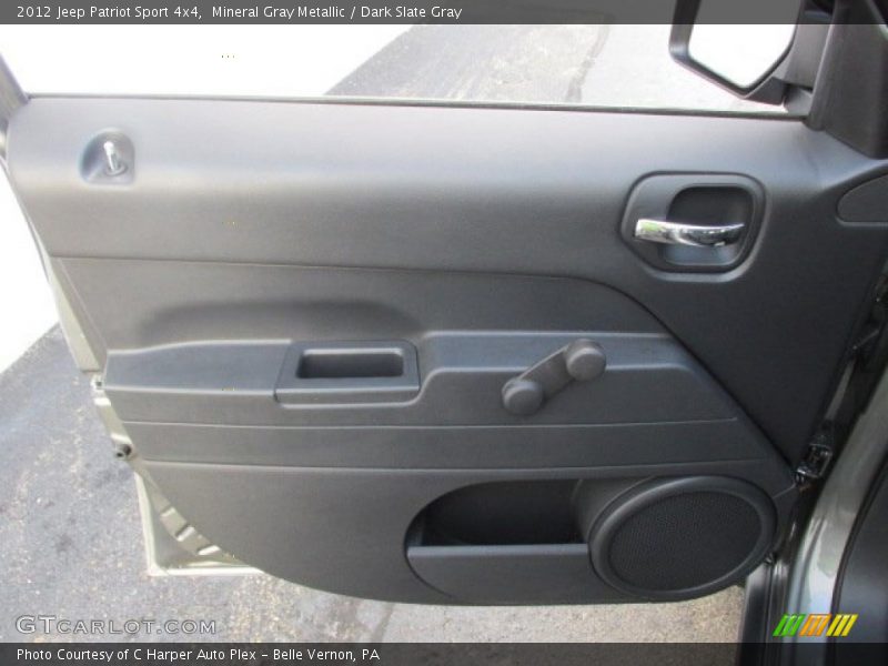 Mineral Gray Metallic / Dark Slate Gray 2012 Jeep Patriot Sport 4x4