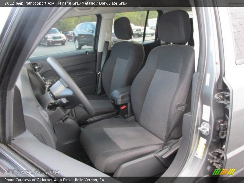 Mineral Gray Metallic / Dark Slate Gray 2012 Jeep Patriot Sport 4x4