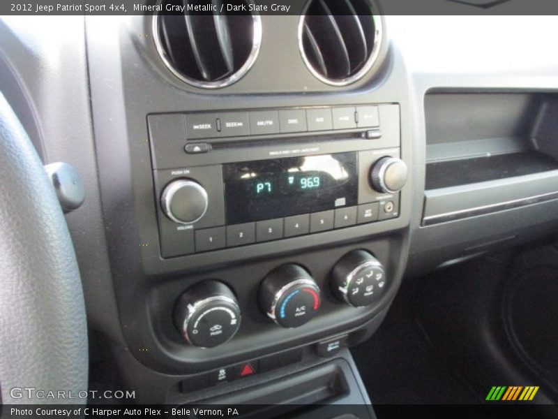 Mineral Gray Metallic / Dark Slate Gray 2012 Jeep Patriot Sport 4x4