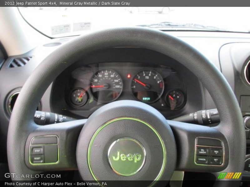 Mineral Gray Metallic / Dark Slate Gray 2012 Jeep Patriot Sport 4x4
