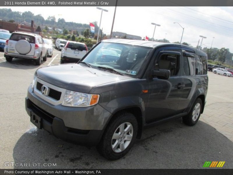 Polished Metal Metallic / Gray 2011 Honda Element EX 4WD