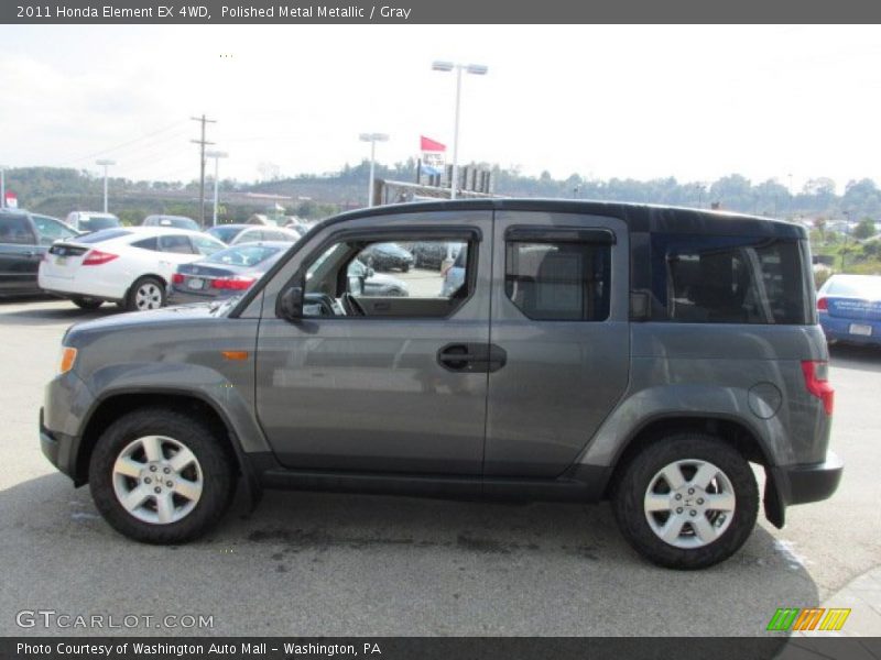 Polished Metal Metallic / Gray 2011 Honda Element EX 4WD