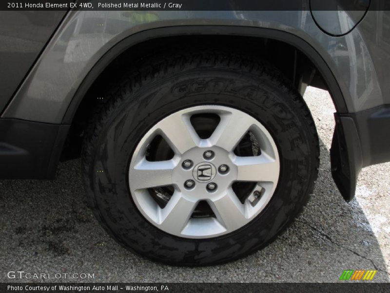 Polished Metal Metallic / Gray 2011 Honda Element EX 4WD