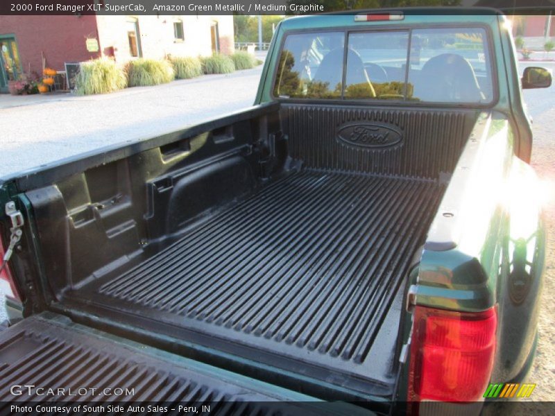 Amazon Green Metallic / Medium Graphite 2000 Ford Ranger XLT SuperCab