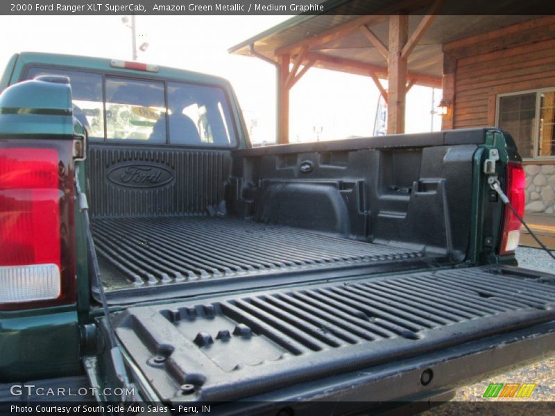Amazon Green Metallic / Medium Graphite 2000 Ford Ranger XLT SuperCab