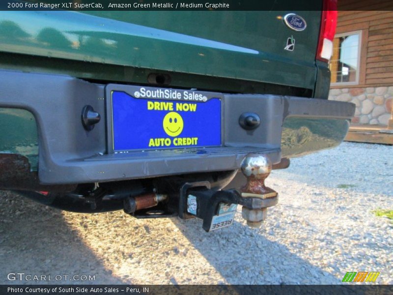 Amazon Green Metallic / Medium Graphite 2000 Ford Ranger XLT SuperCab