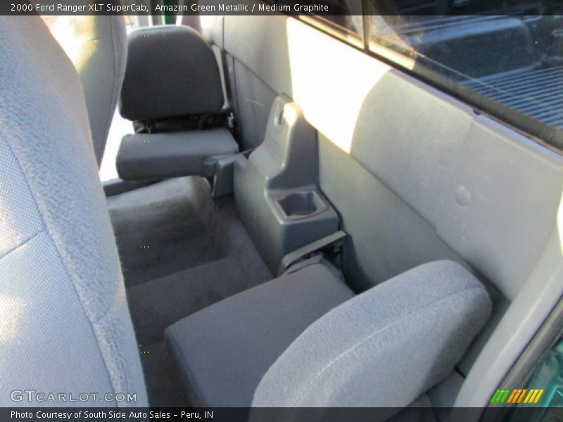 Amazon Green Metallic / Medium Graphite 2000 Ford Ranger XLT SuperCab