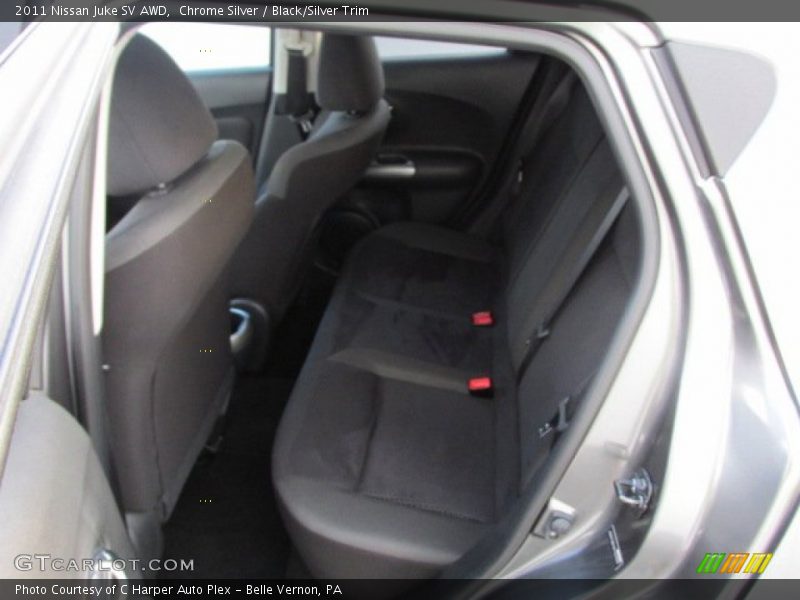 Chrome Silver / Black/Silver Trim 2011 Nissan Juke SV AWD