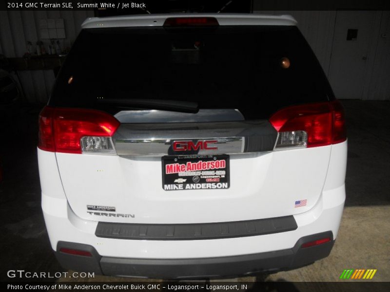 Summit White / Jet Black 2014 GMC Terrain SLE