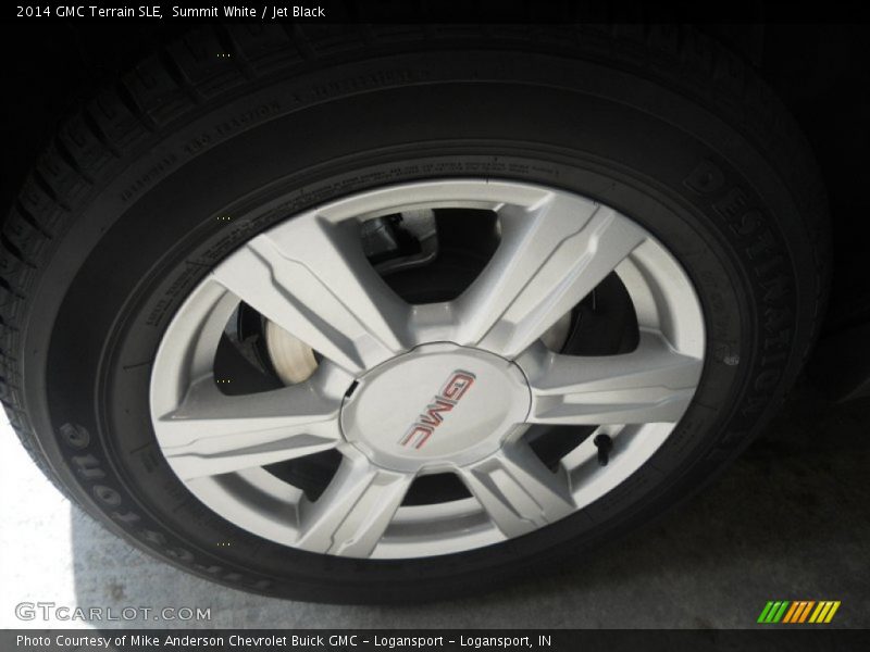 Summit White / Jet Black 2014 GMC Terrain SLE