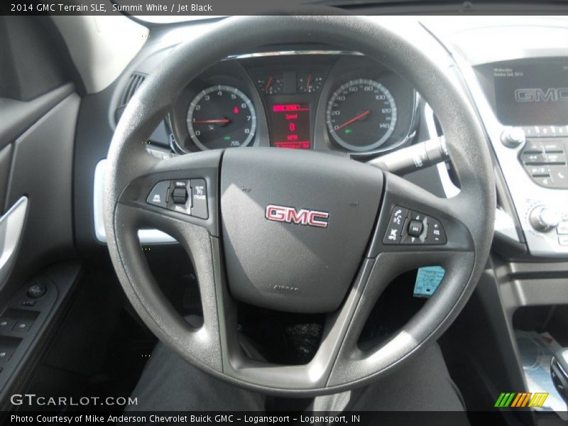 Summit White / Jet Black 2014 GMC Terrain SLE