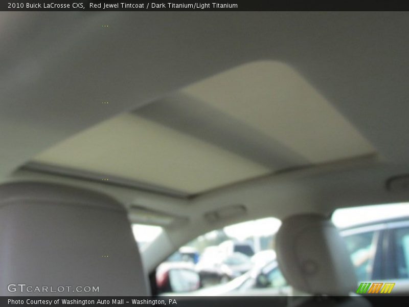 Red Jewel Tintcoat / Dark Titanium/Light Titanium 2010 Buick LaCrosse CXS