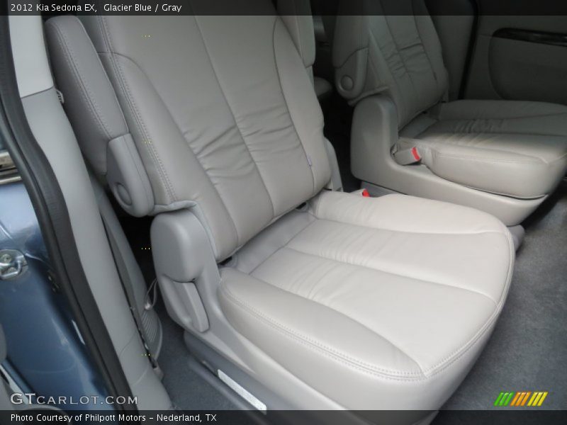 Glacier Blue / Gray 2012 Kia Sedona EX
