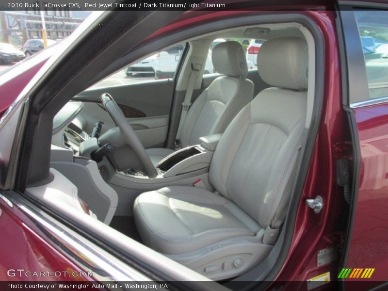Red Jewel Tintcoat / Dark Titanium/Light Titanium 2010 Buick LaCrosse CXS