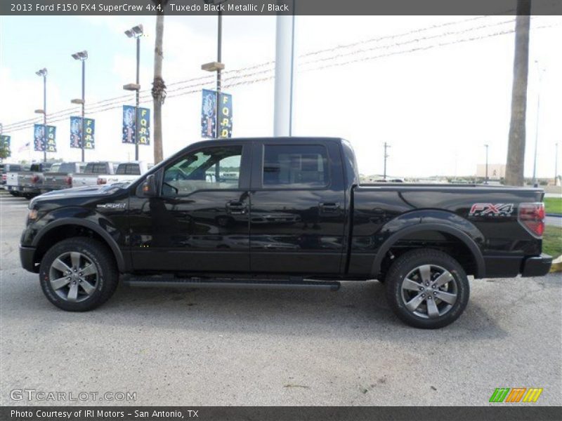 Tuxedo Black Metallic / Black 2013 Ford F150 FX4 SuperCrew 4x4