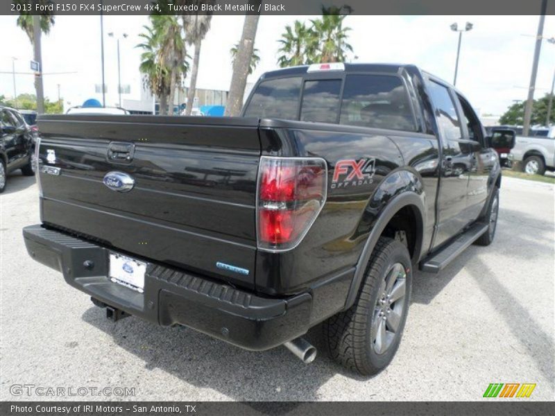 Tuxedo Black Metallic / Black 2013 Ford F150 FX4 SuperCrew 4x4