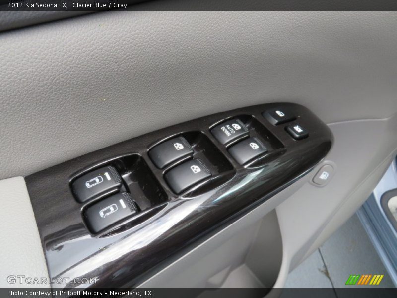 Glacier Blue / Gray 2012 Kia Sedona EX