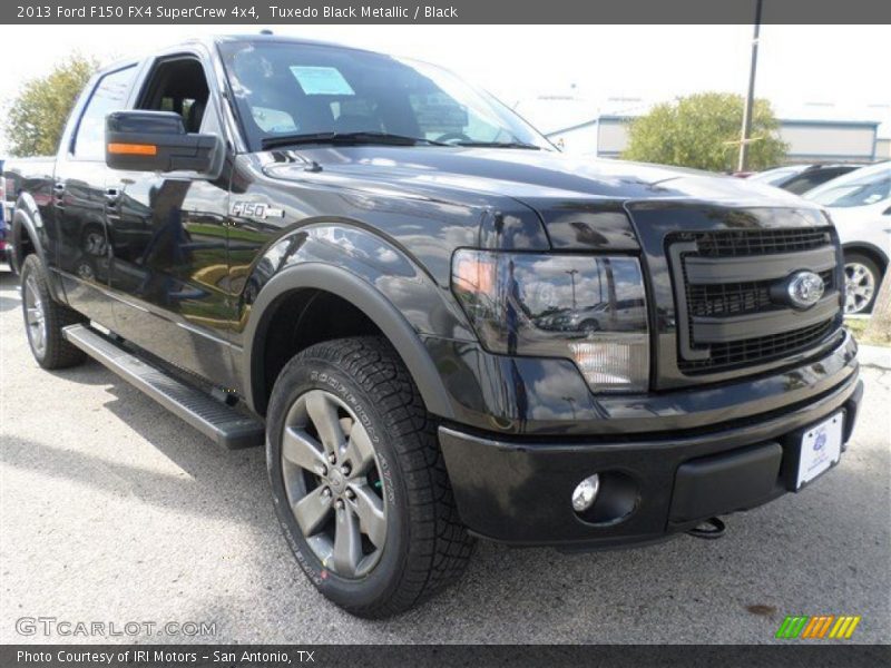Tuxedo Black Metallic / Black 2013 Ford F150 FX4 SuperCrew 4x4