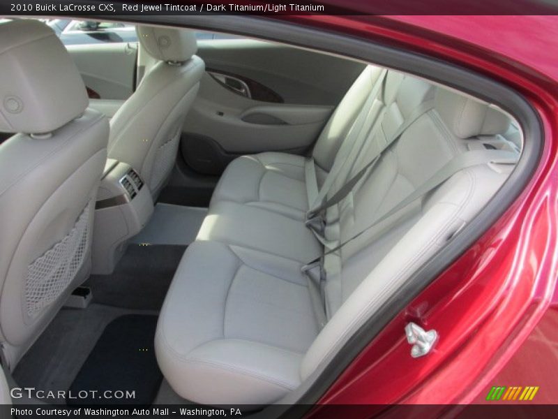 Red Jewel Tintcoat / Dark Titanium/Light Titanium 2010 Buick LaCrosse CXS