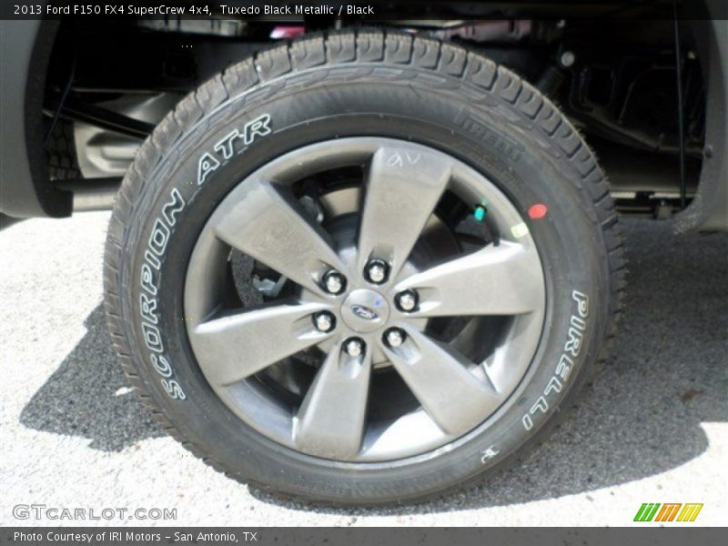 Tuxedo Black Metallic / Black 2013 Ford F150 FX4 SuperCrew 4x4