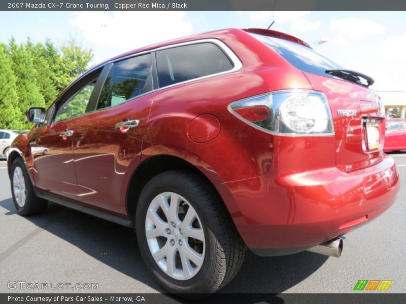 Copper Red Mica / Black 2007 Mazda CX-7 Grand Touring