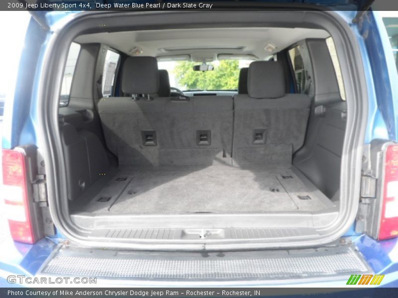 Deep Water Blue Pearl / Dark Slate Gray 2009 Jeep Liberty Sport 4x4