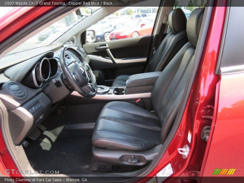 Copper Red Mica / Black 2007 Mazda CX-7 Grand Touring