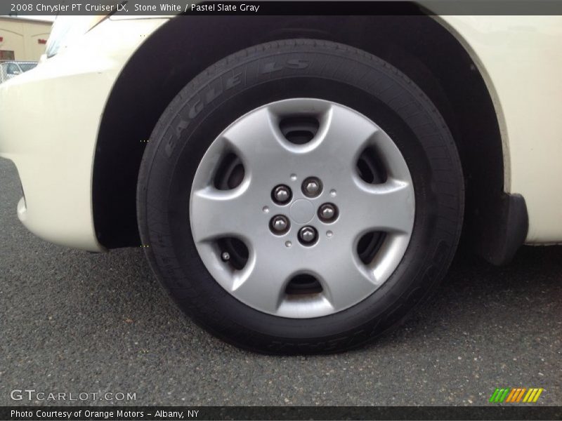 Stone White / Pastel Slate Gray 2008 Chrysler PT Cruiser LX