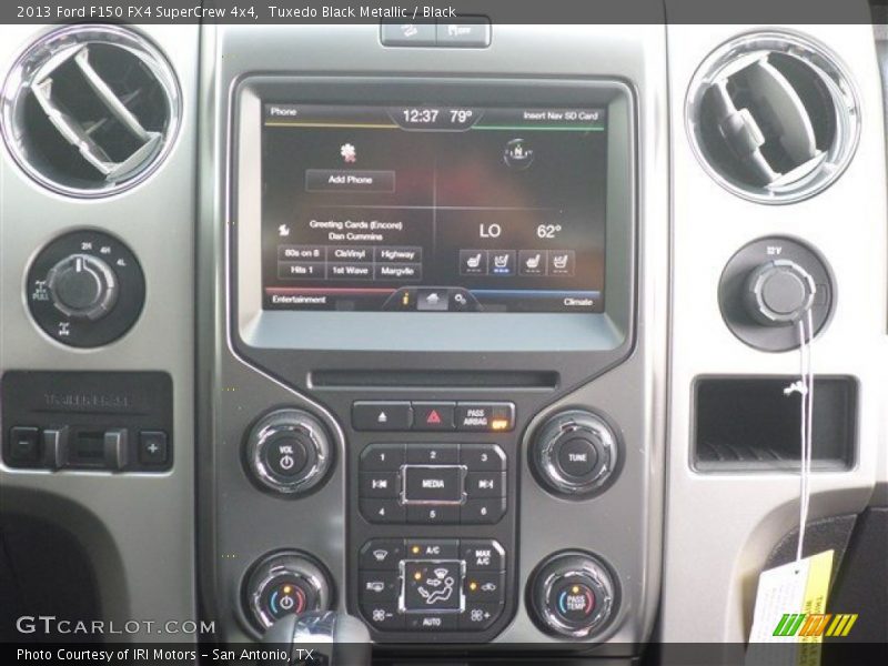 Tuxedo Black Metallic / Black 2013 Ford F150 FX4 SuperCrew 4x4