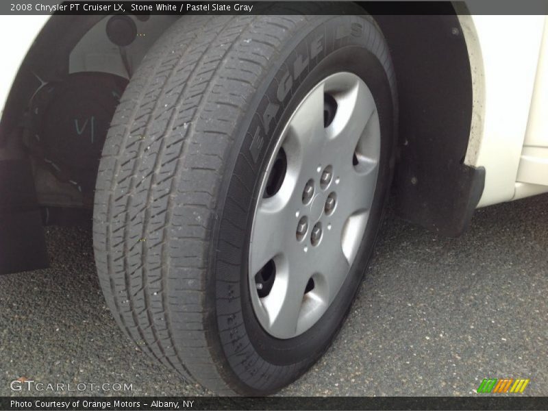 Stone White / Pastel Slate Gray 2008 Chrysler PT Cruiser LX