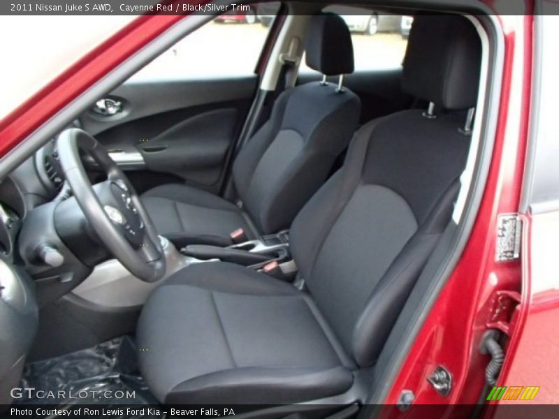 Cayenne Red / Black/Silver Trim 2011 Nissan Juke S AWD