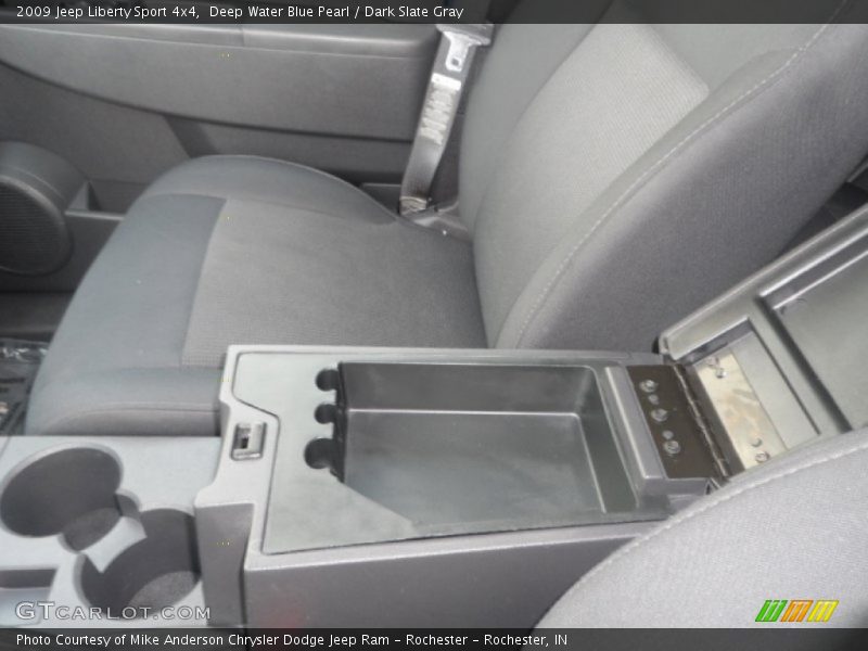 Deep Water Blue Pearl / Dark Slate Gray 2009 Jeep Liberty Sport 4x4