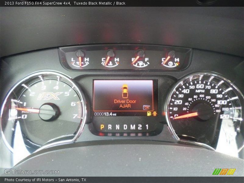 Tuxedo Black Metallic / Black 2013 Ford F150 FX4 SuperCrew 4x4