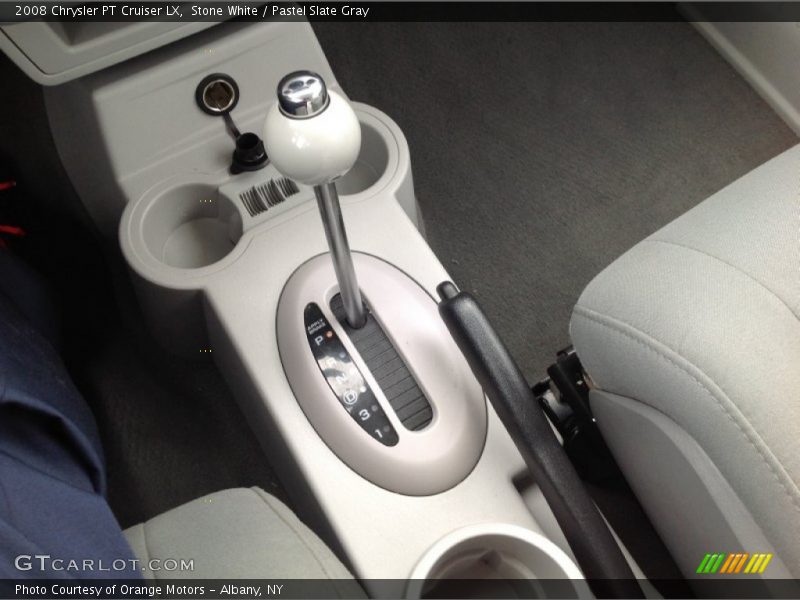 Stone White / Pastel Slate Gray 2008 Chrysler PT Cruiser LX