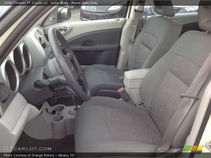 Stone White / Pastel Slate Gray 2008 Chrysler PT Cruiser LX