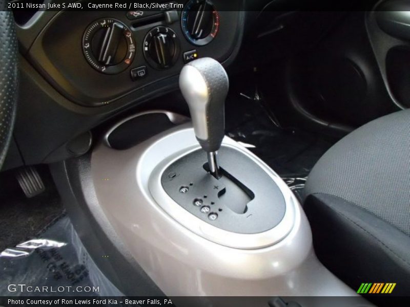 Cayenne Red / Black/Silver Trim 2011 Nissan Juke S AWD