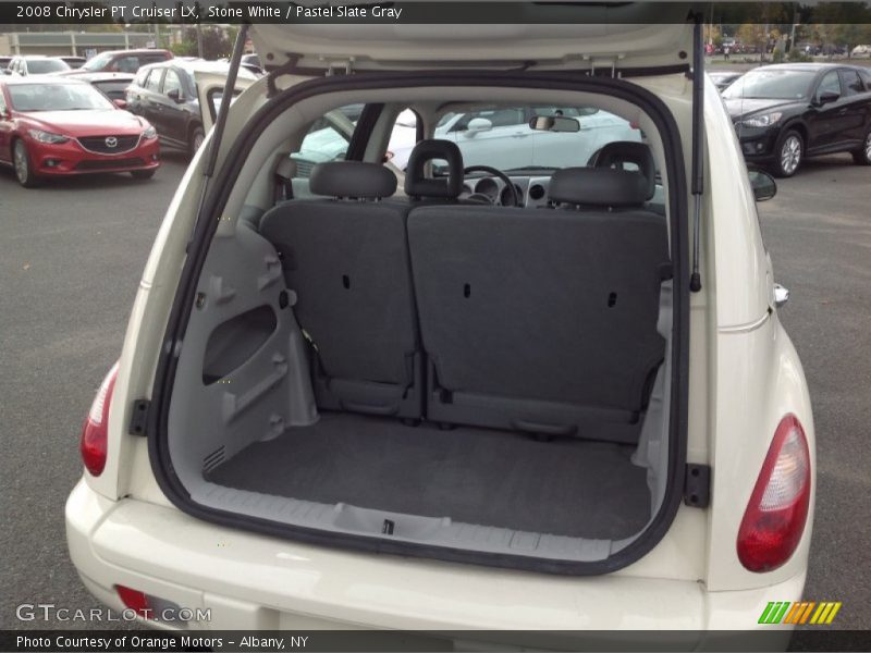 Stone White / Pastel Slate Gray 2008 Chrysler PT Cruiser LX