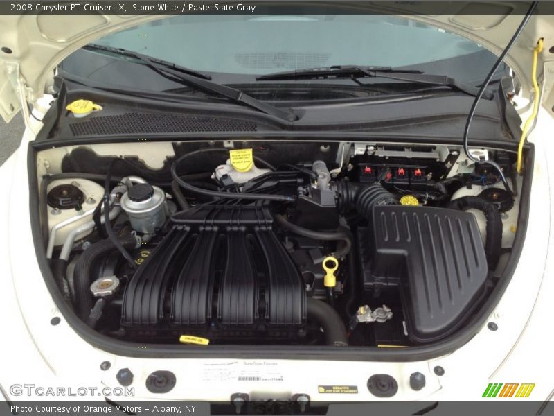 Stone White / Pastel Slate Gray 2008 Chrysler PT Cruiser LX