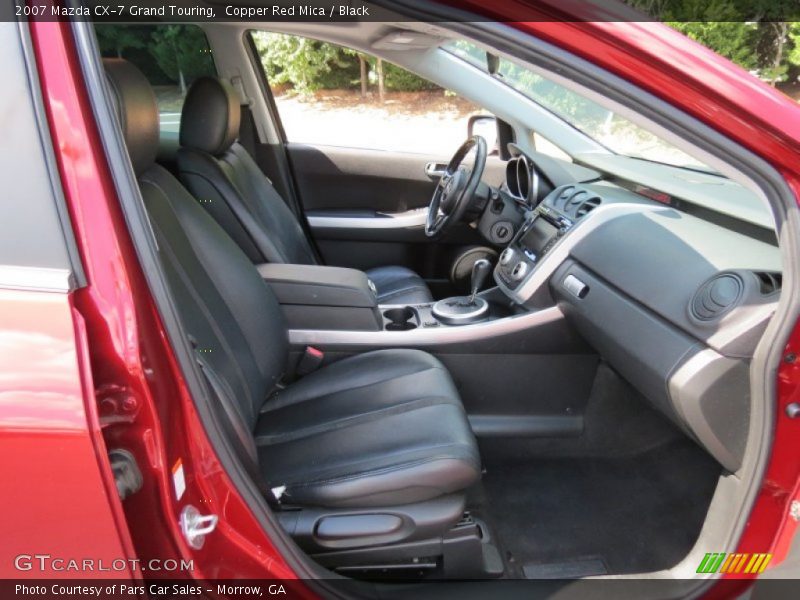 Copper Red Mica / Black 2007 Mazda CX-7 Grand Touring