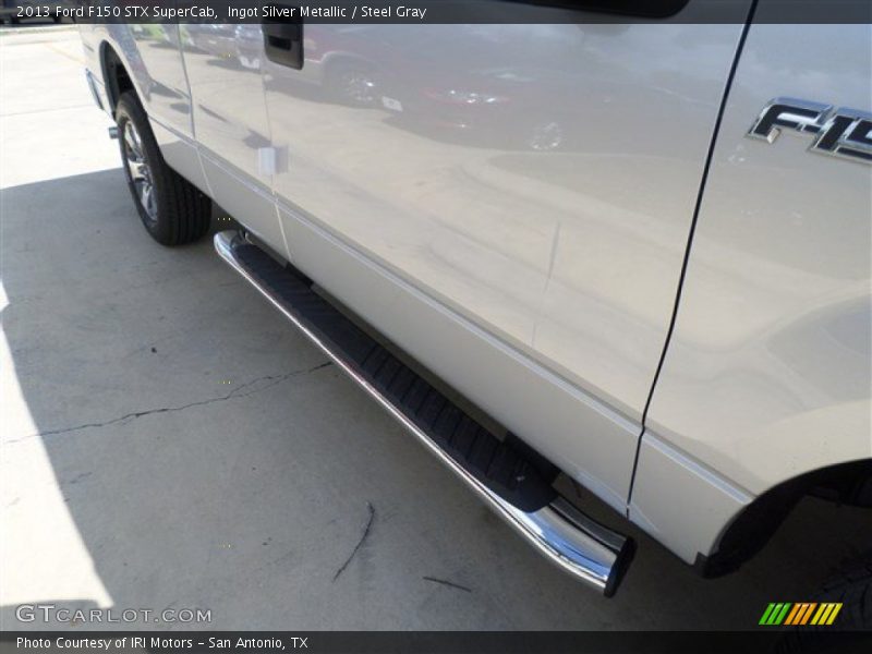 Ingot Silver Metallic / Steel Gray 2013 Ford F150 STX SuperCab