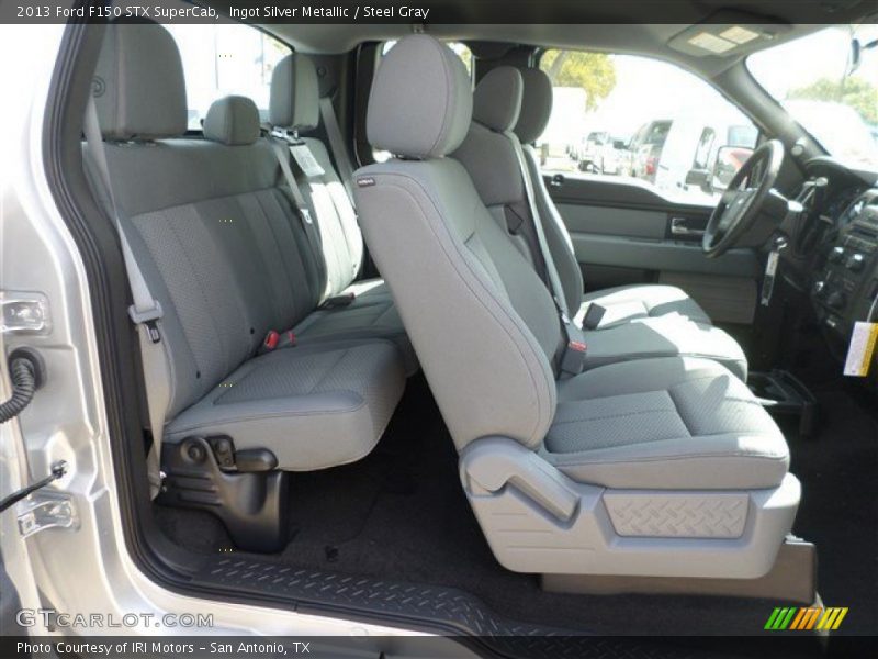 Ingot Silver Metallic / Steel Gray 2013 Ford F150 STX SuperCab