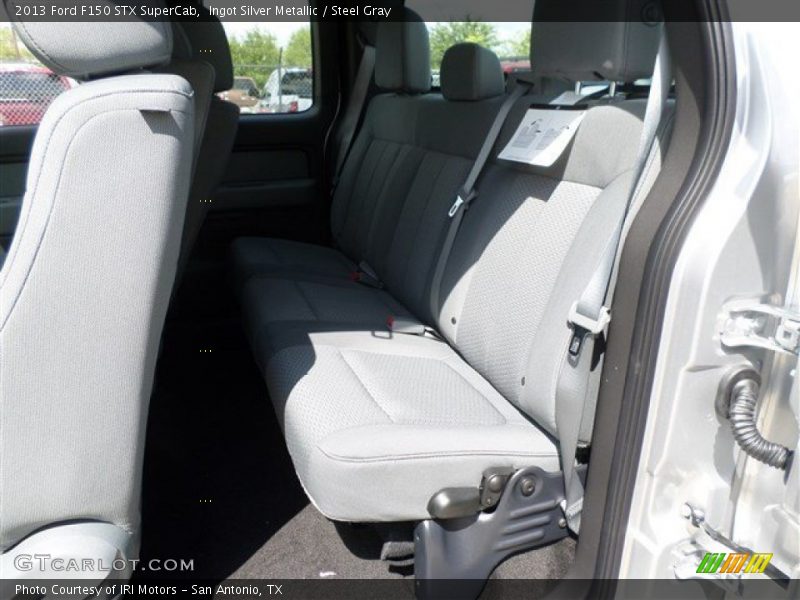 Ingot Silver Metallic / Steel Gray 2013 Ford F150 STX SuperCab