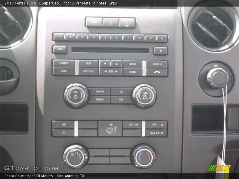 Ingot Silver Metallic / Steel Gray 2013 Ford F150 STX SuperCab