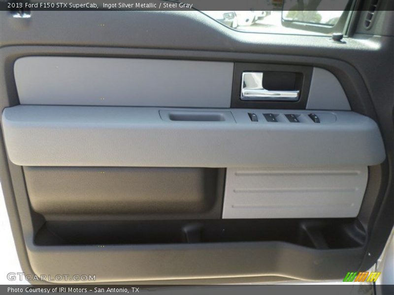 Ingot Silver Metallic / Steel Gray 2013 Ford F150 STX SuperCab