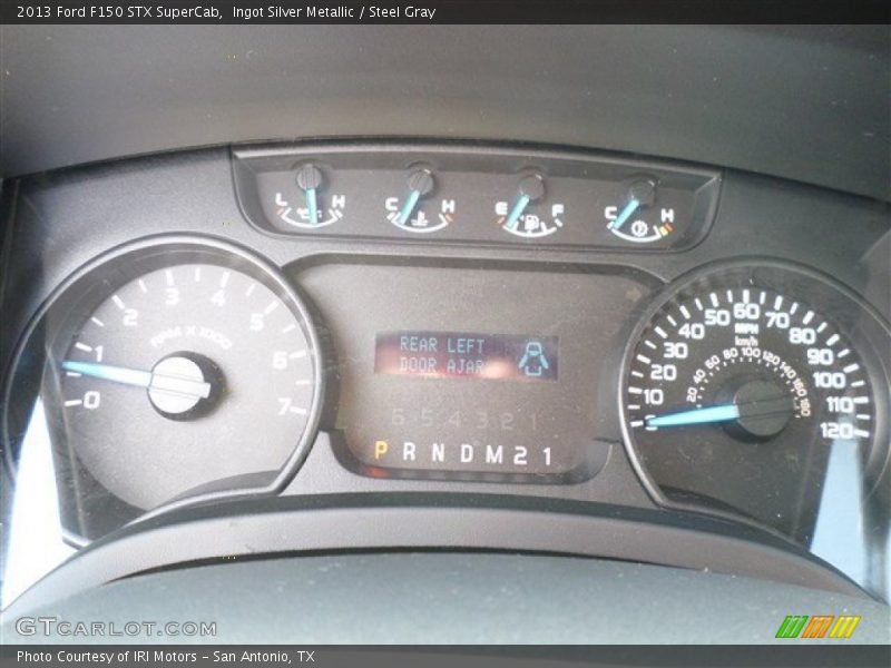 Ingot Silver Metallic / Steel Gray 2013 Ford F150 STX SuperCab