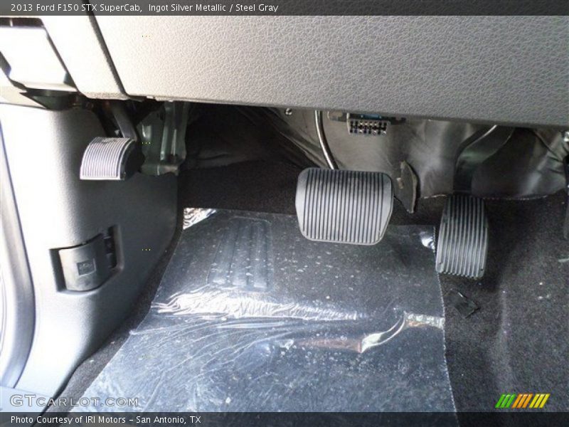 Ingot Silver Metallic / Steel Gray 2013 Ford F150 STX SuperCab